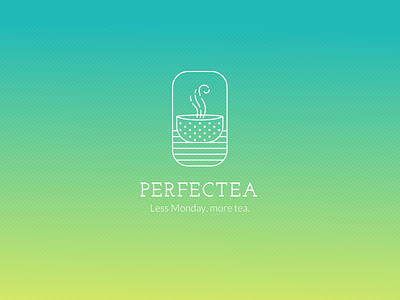 Perfectea - logo app app design illustrator logo sketch app tea ui ux process uxresearch vector