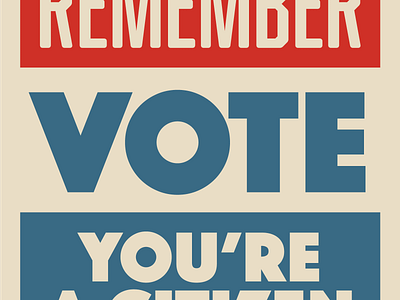 Remember to Vote