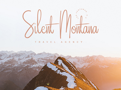Silent Montana - Free Signature Fonts