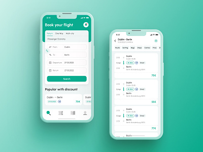 Flight booking app