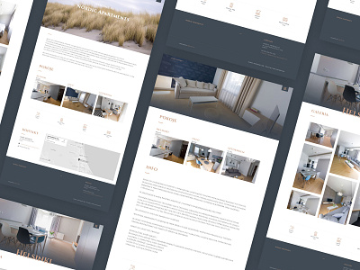 Nordic Apartments website UI ui ui design uiux ux design