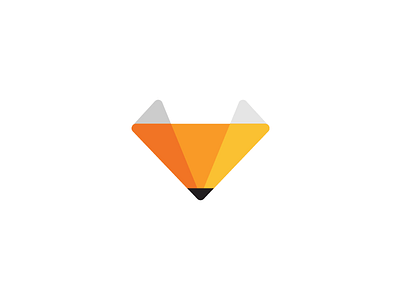 Logo Challenge | Fox dailylogochallenge draw flat fox foxof logo logotype pencil read fox reynard
