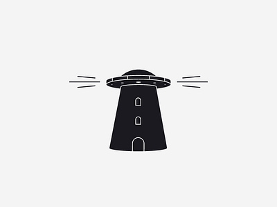 Logo Challenge | UFO Lighthouse