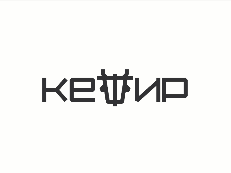 Live Kefir animation flat illustration logo logo animation logomark logotype minimalism motion motion design