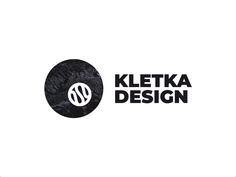 LOGO | KLETKA DESIGN animation brand cell flat logo logomark logotype minimalism motion wordmark
