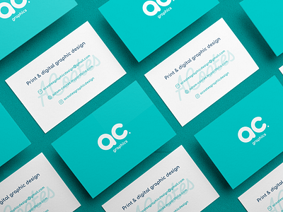 AC Graphics - Business Card Mockup