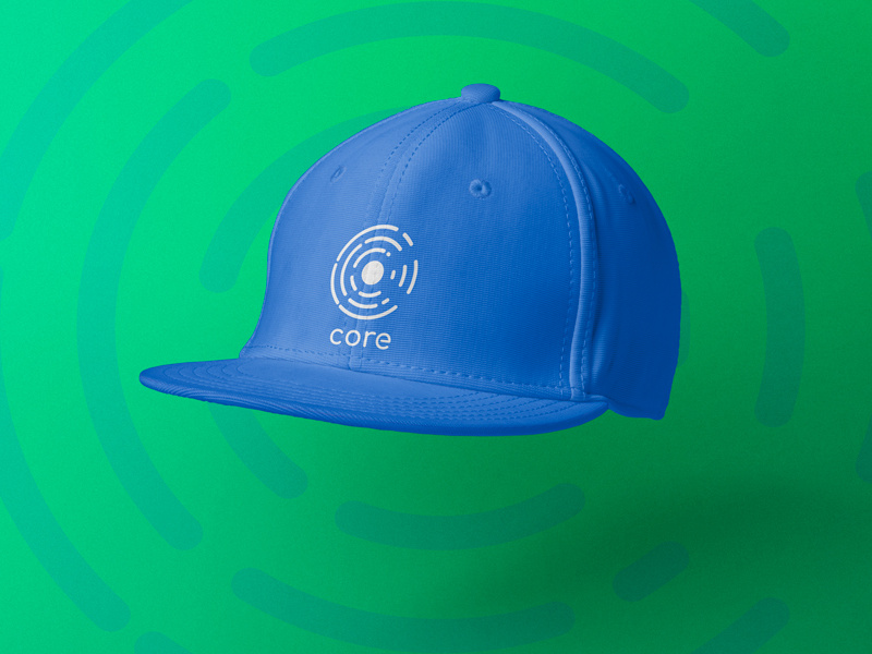 Core Brand - Snapback Mockup project logo hat product mockup mockup brand identity branding core