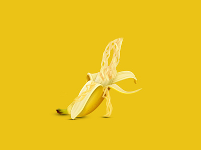 Banana Nuduls creative poster design