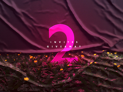 2 Rich flavored INVITES Giveaway blender cloth giveaway invite mockup render