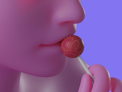 Candy 3d blender c4d color cycles design render