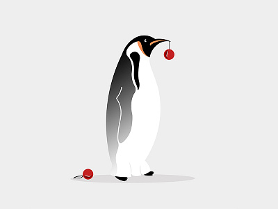Penguin christmas christmas balls penguin