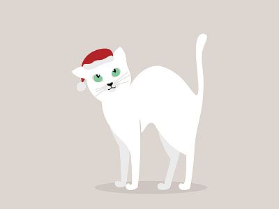 Christmas cat