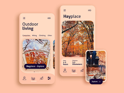 UI design - Outdoor living - Hayplace