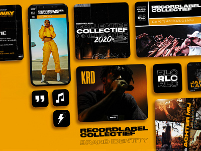 Brand identity - RecordlabelCollectief