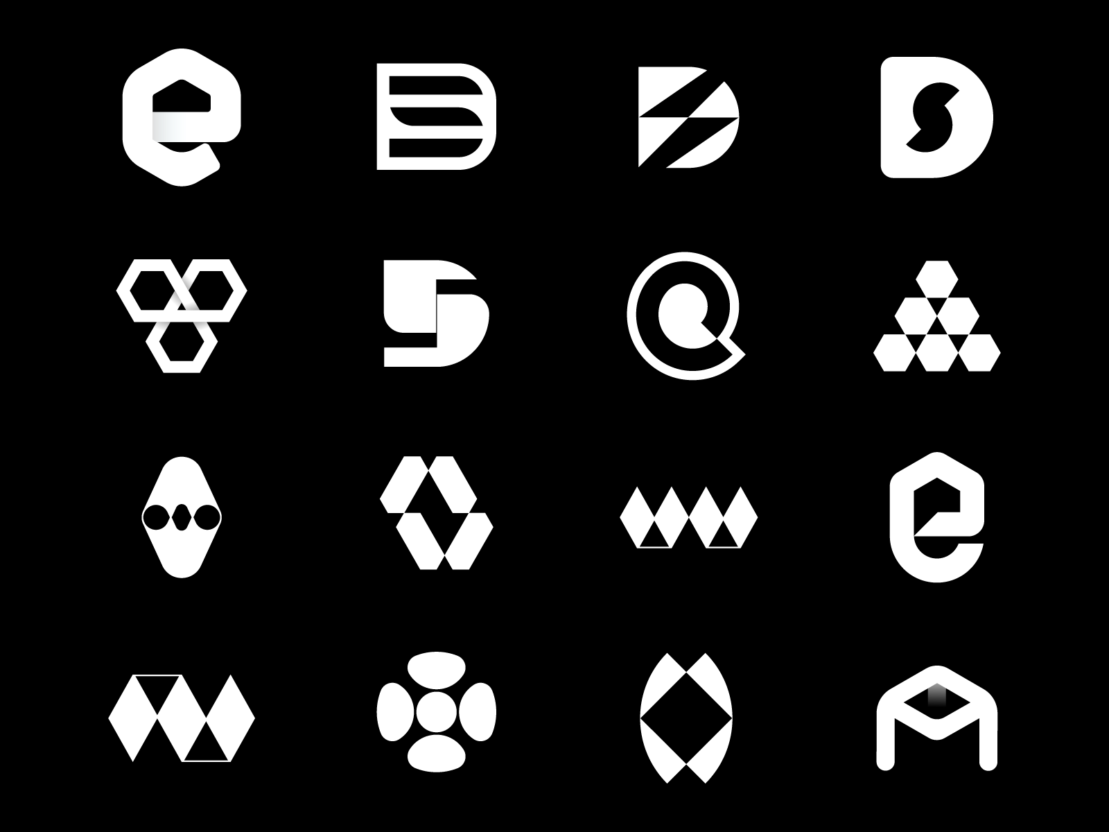 Black And White Collection By Alaa Choichnia On Dribbble