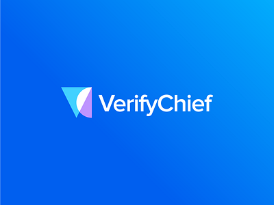 verify chief abstract logo branding gradient letterforms logo logo design logomarks monogram overlay real estate logo v logo vc vc logo young