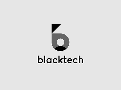 blackteck b arrow b letter logo b logo black branding customer identity letterforms lettermark logo design logomarks monogram symbol tech logo