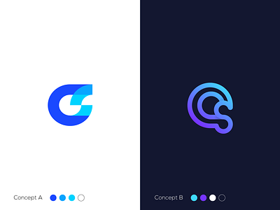 CS Logos app logo brand identity branding c logo cs cs logo gradient logo lettermark logo design logo designer logomarks luxury brand minimal minimalist logo monogram overlay technology