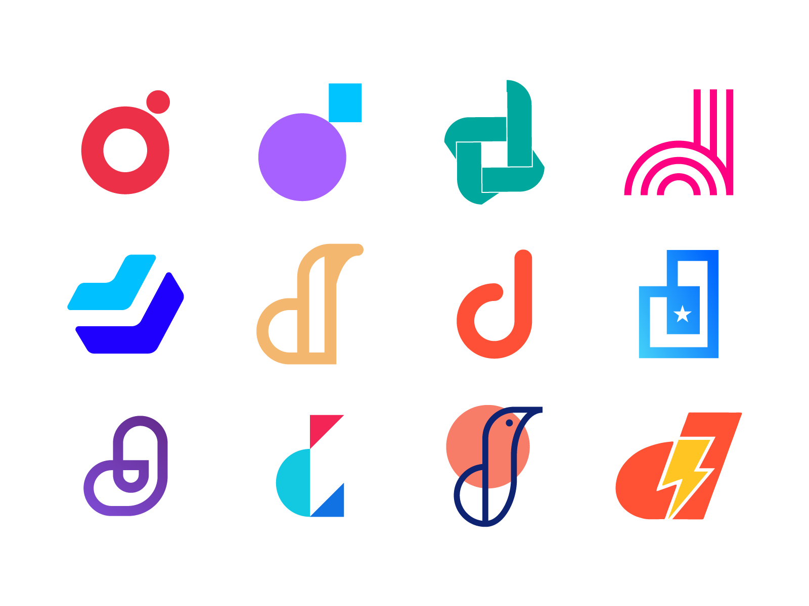 d lowercase exploration by Alaa choichnia on Dribbble
