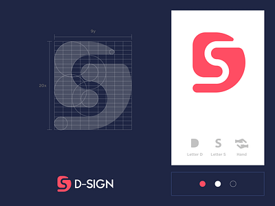 D-SIGN branding d logo design ds logo identity letterforms logo logomarks logos monogram s logo symbol