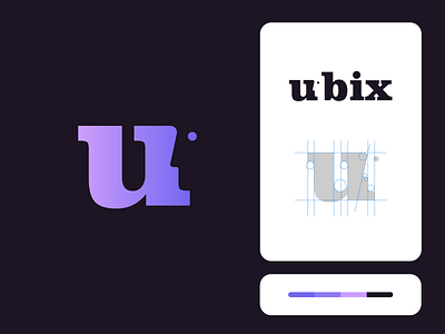 Ubix face face logo letterforms lettermark logo logomarks logos mark monogram negative space logo negativespace u logo ub logo