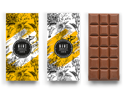 Packaging : chocolate bar brand branding chocolate chocolate bar design food illustrator package packagedesign packaging photoshop