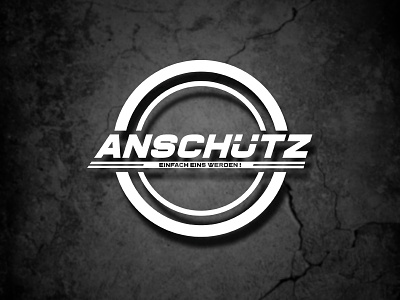 Anschütz logotype branding design illustrator logo logotype vector
