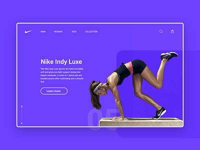 NIKE - Landing Page