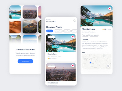 Travel App Concept