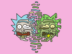 Toxic Rick by Nick Prodromou on Dribbble