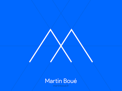 Martin Boué logo M & B