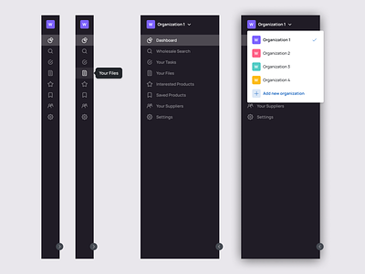 Sidebar Navigation for Keenver App ⚡️