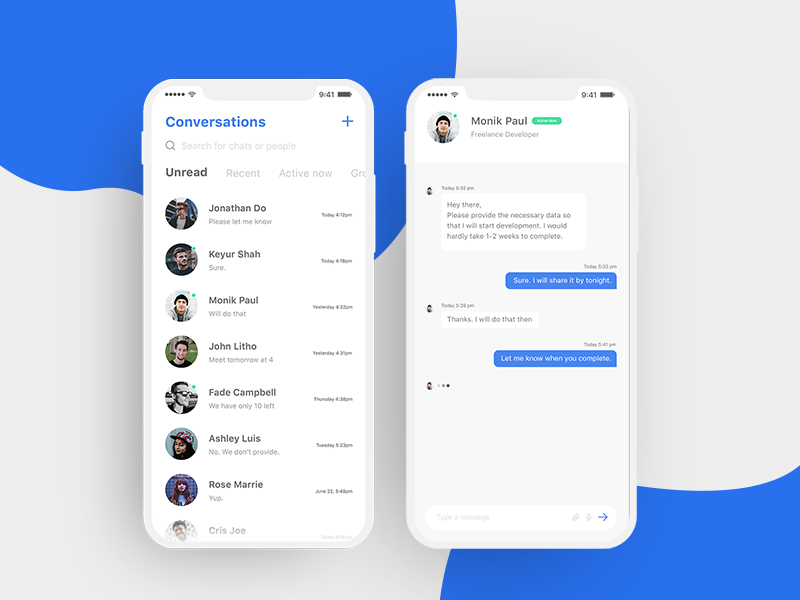 Message content apps
