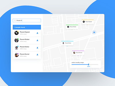 Daily UI 020 - Location Tracker