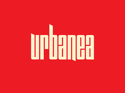 Urbanea Logo Concept branding identity design logo logo concept logo design typography wordmark