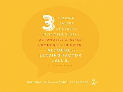 National Drug & Alcohol Facts Week facts illustration infographic