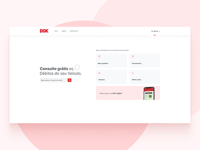 Redesign My account - DOK