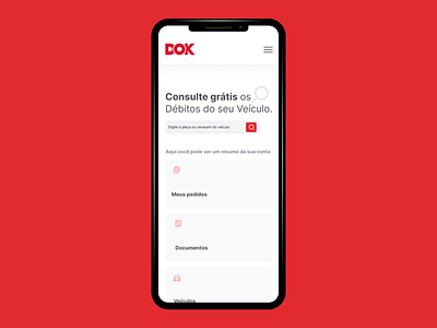 DOK redesign - My Account Screen