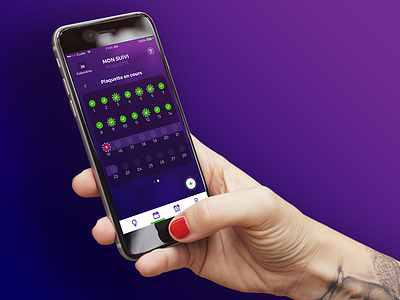 Pill'Oops - Mobile app app health ios mobile pill ui ux