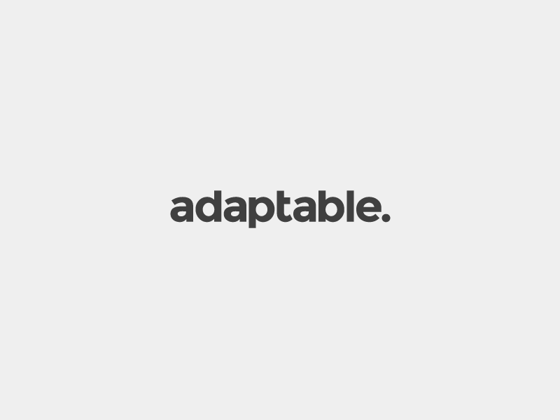 adaptable adaptable clean icon logo minimal simple symbol