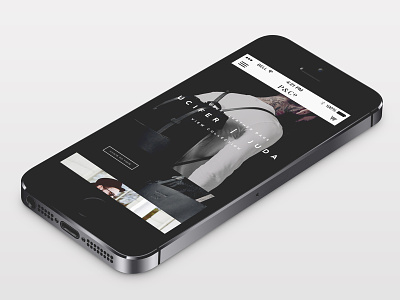 P&Co Clothing website clean fashion minimal mobile web