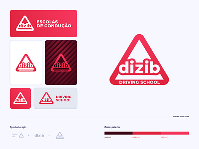 Dizib Driving School - Logo concept