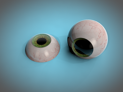 Eyeball 3d c4d