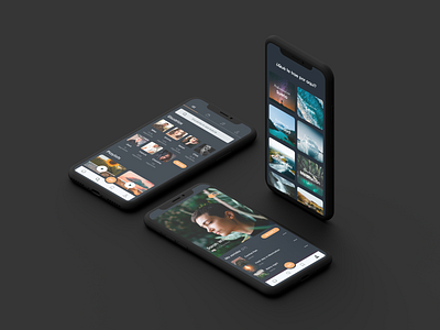 zound - App Design anxiety appdesign figma meditation app music relax uidesign ux webdesign