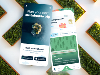 Travelseed eco figma flight itinerary mobileapp mobiledesign plan sustainable travel trip ui uidesign userexperience userinterface ux uxdesign webdesign