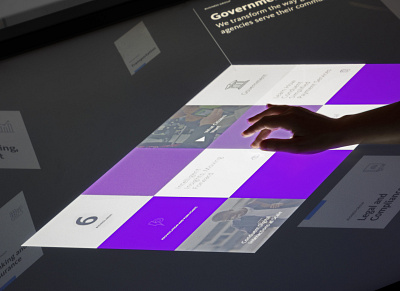 Conduent - Touch Table design digital design interface design ui ux ux designer
