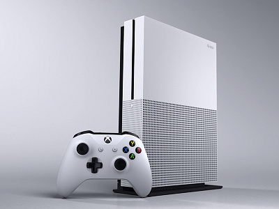 Xbox One S at E3 2016 cg photoreal product renderings