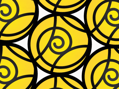 Bee Pattern spiral