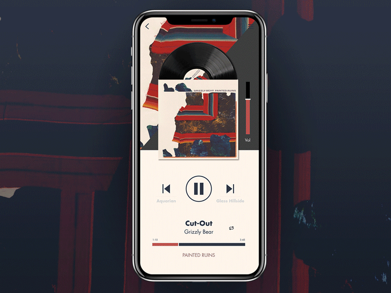 Daily UI #009 - Music Player