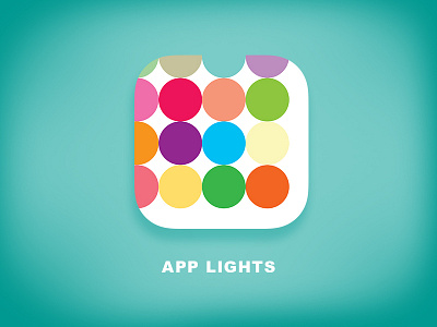 Daily UI 005 - App Icon app appicon colorful dailyui dailyui005 dots icon iphone